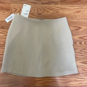 Anita Women's Beige classic Mini Skirt 6 NWT